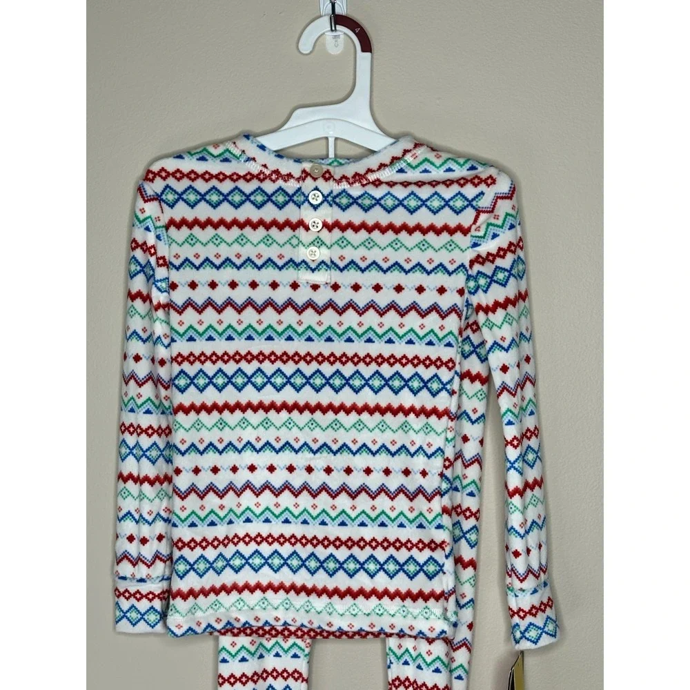 Wondershop Kids Fair Isle‎ Pajama Set Size 4 NWT Christmas Sleep